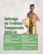 Fuenlabrada: Entrega de trofeos de  las competiciones locales 2013/14