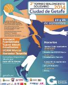 Getafe celebra la segunda edición del Torneo de Baloncesto Solidario