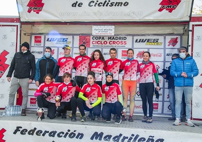 Victorias de Miguel Díaz y Noelia Ortiz en el Ciclocross de Coslada