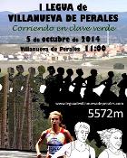 La “I Legua Villanueva de Perales” se celebrará el cinco de octubre