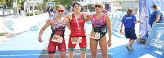 Banyoles (Girona) celebró los Campeonatos de España de Triatlón