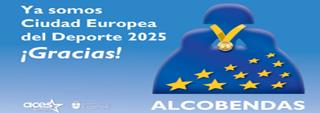 Alcobendas ya es oficialmente Ciudad Europea del Deporte 2025