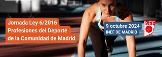 Jornada sobre la ley de profesiones del deporte en Comunidad Madrid