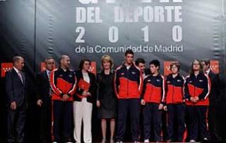 Esperanza Aguirre homenajea a Jose Mª Rodríguez