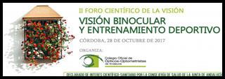 Córdoba acogerá la segunda edición del Foro Científico de la Visión