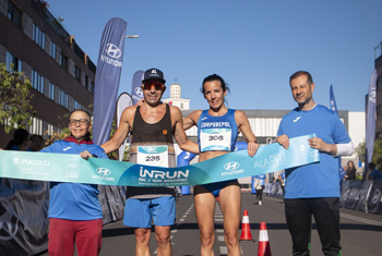 Cerca de un millar de personas en la primera edición de InRUN Madrid