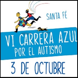 Santa Fé (Granada) celebrará la sexta Carrera Azul por el Autismo