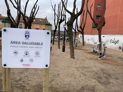 San Martín de la Vega ha inaugurado dos nuevos parques biosaludables