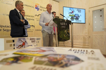 La Diputación de Segovia presentó la carrera de obstáculos Águila Race