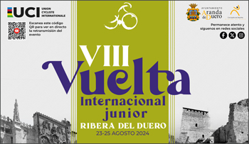 Aranda acogerá la octava Vuelta Ciclista Junior Ribera del Duero