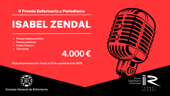 II Premio Enfermería y Periodismo Isabel Zendal del Consejo General