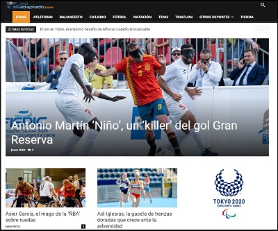 La web dxtadaptado.com ofrecerá  la información sobre los Paralímpicos